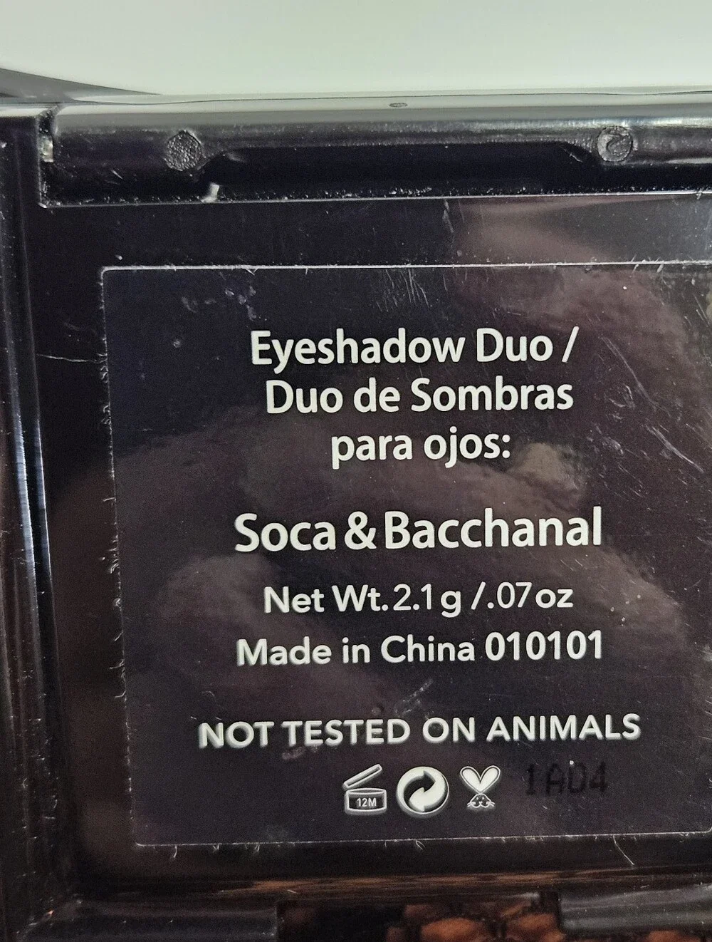 Shaina B. Miami Eye Shadow Duo Soca & Bacchanal Matte & Metallic 2.1g NIB